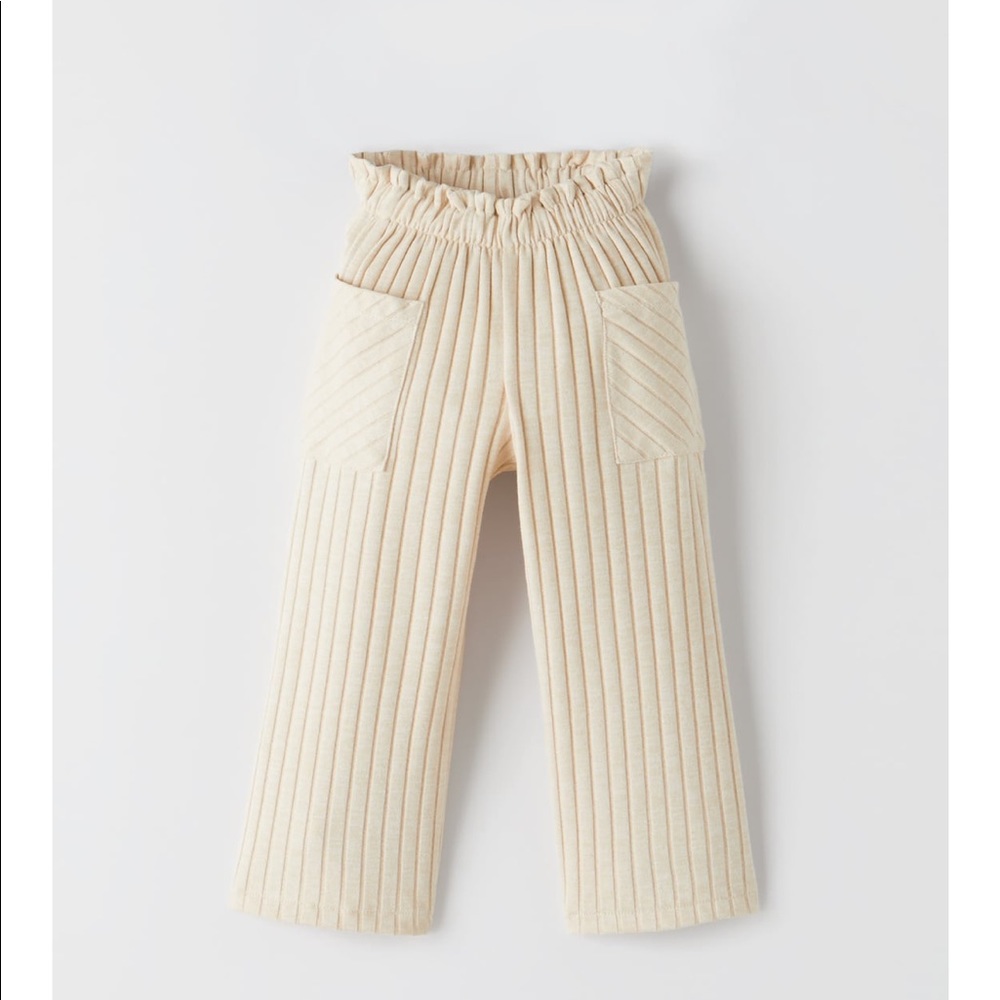 Zara ribbed culottes